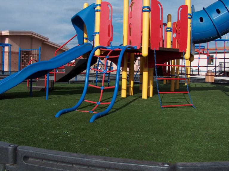 Window Rock School Window Rock, AZ Playground Grass